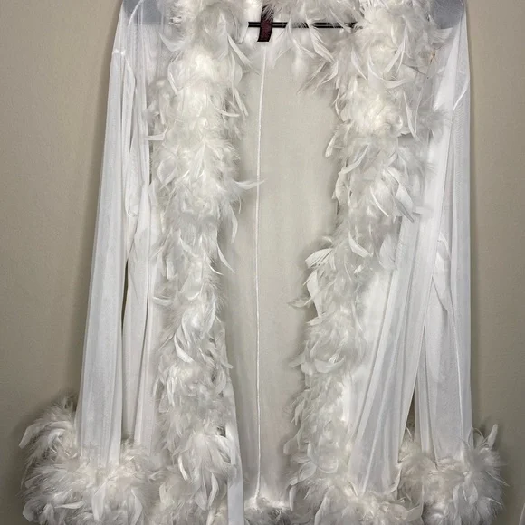 Fur Mesh Robe - Picture 5 of 5